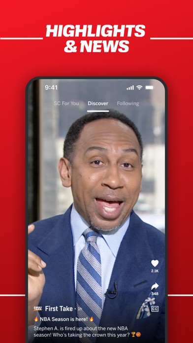 ESPN: Live Sports & Scores screenshot 4