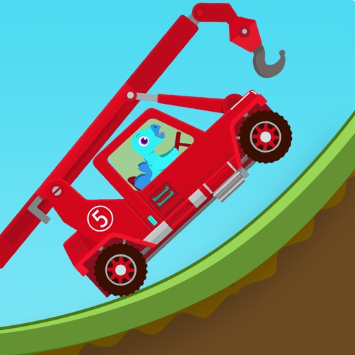 Dinosaur Rescue Truck Games