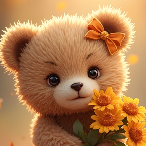 Cute Bear Wallpaper HD